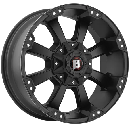 JANTE BALLISTIC 845 9 X 17 5x127 ET12 CB71.6 BLACK