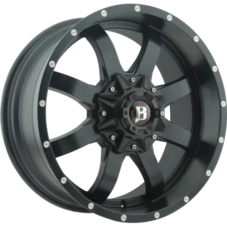 JANTE BALLISTIC 955 9 X 17 5x127/139.7 ET12 CB78.1 BLACK