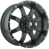 JANTE BALLISTIC 955  9 X 17 5x127/139.7 ET12 CB78.1 BLACK