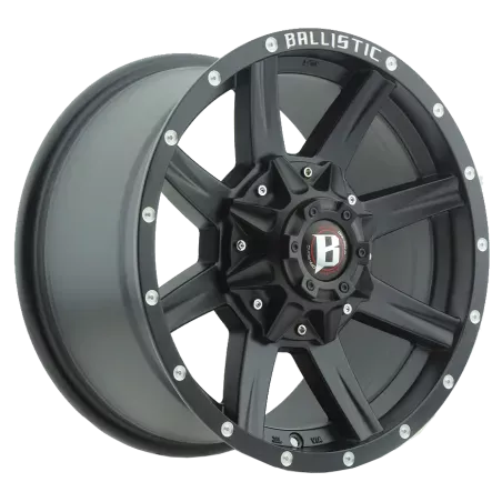 JANTE BALLISTIC 956  9 X 17 5x127 ET12 CB71.6 BLACK