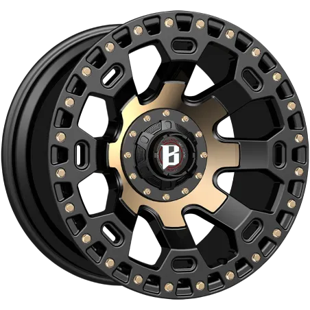 JANTE BALLISTIC 975  9 X 20  5x127/139.7  ET12 CB78.3  BLACK-BRONZE